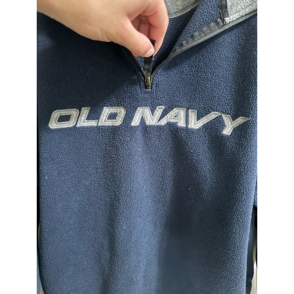 Old Navy Blue Pull Over Sweater Mens L